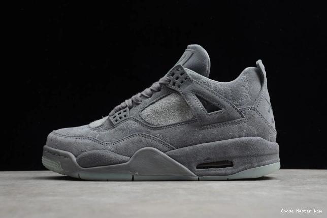 Grey Cool 930155-003 Air 4 x KAWS Jordan 0812